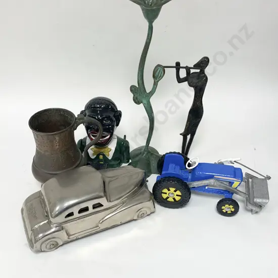 Box of Assorted Toy Vehicles
