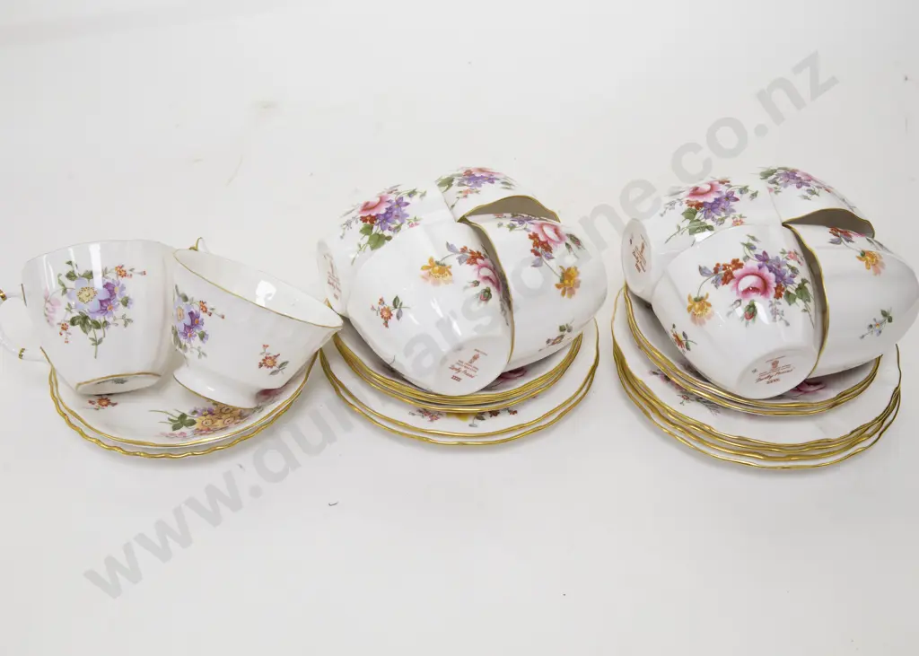 Quantity of RCD "Darby Posies" Tea China Image 1++