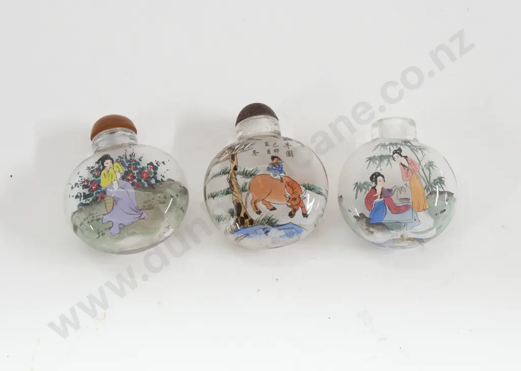 Three Japanese Scent Bottles Image 1++