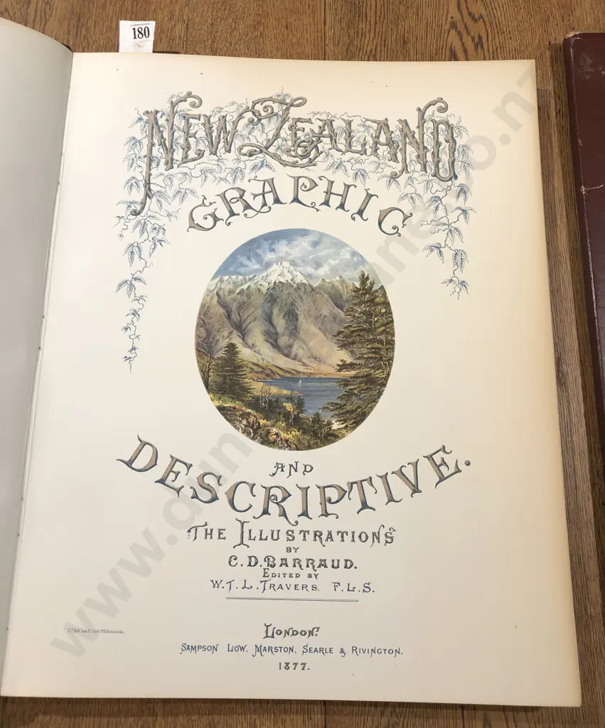 C. D. Barraud "New Zealand Graphic and Descriptive" 1973 Image 1++