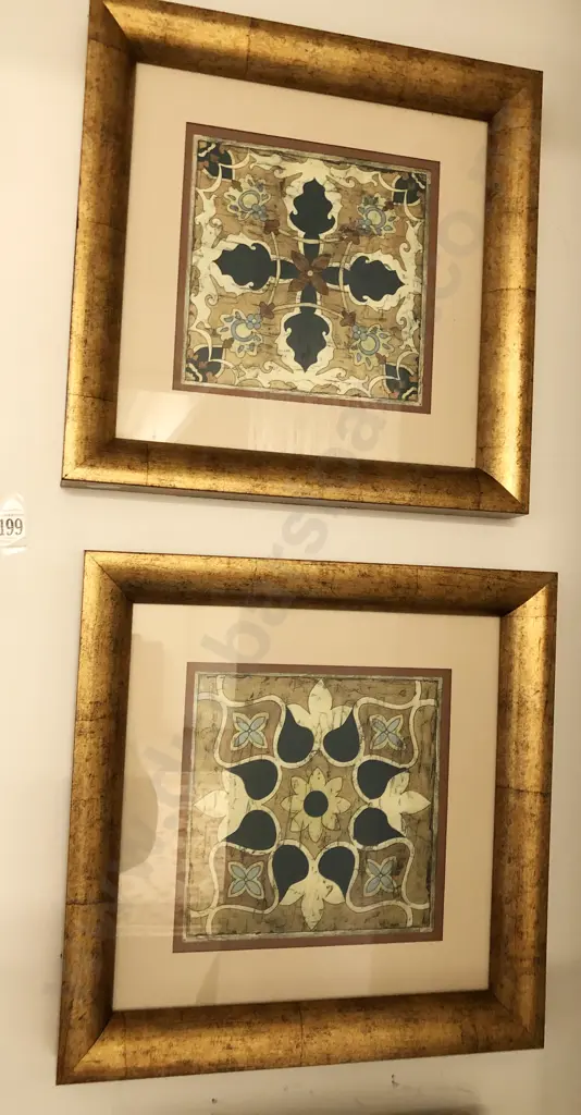 Two Gilt Framed Prints Image 1++