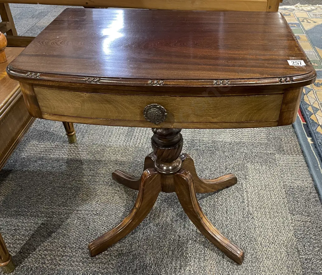 Mahogany Occasional Table Image 1++