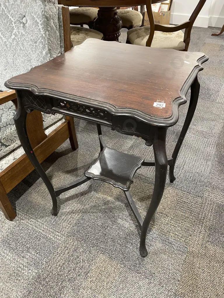 Late Victorian Window Table Image 1++