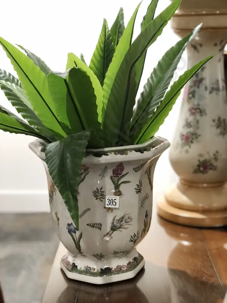 Modern Octagonal Jardinière Image 1++