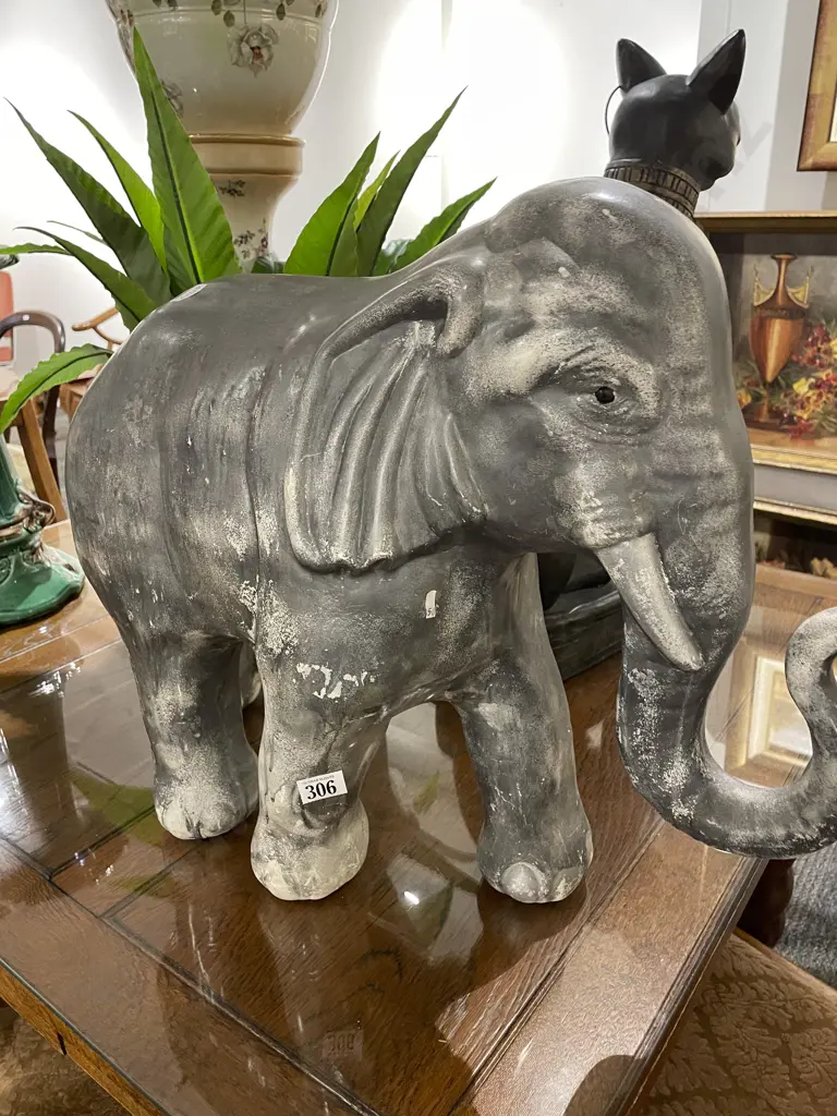 Modern Ceramic Elephant Ornament Image 1++