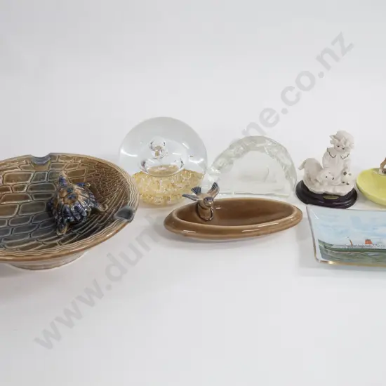 Assorted incl. Three Pieces of Wade Porcelain