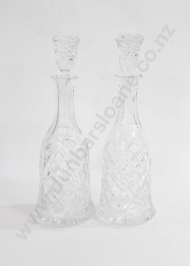 Two Crystal Decanters Image 1++