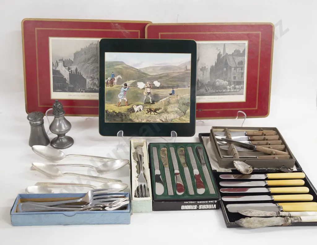 Assorted Boxed Cutlery and Placemats Image 1++