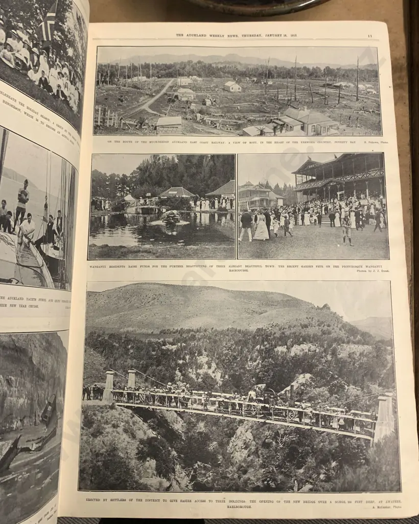 Two Copies of Auckland Weekly News Image 1++