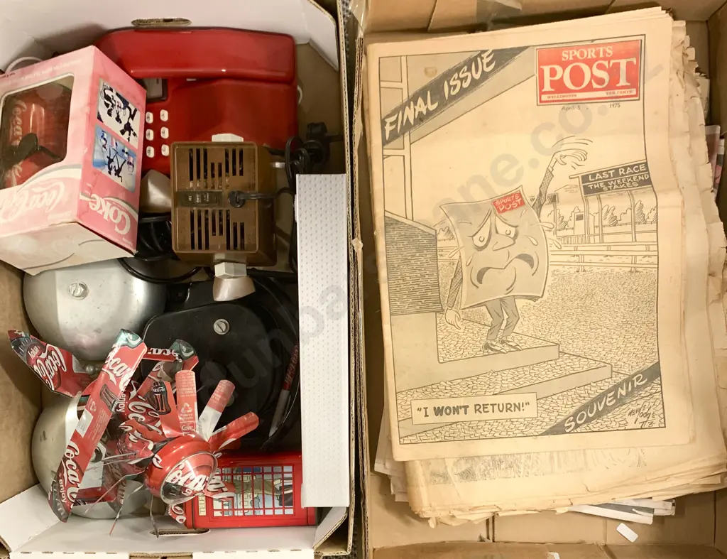Coca Cola Collectibles. Desk Fan Image 1++