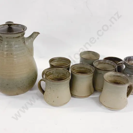NZ Pottery Coffee Set