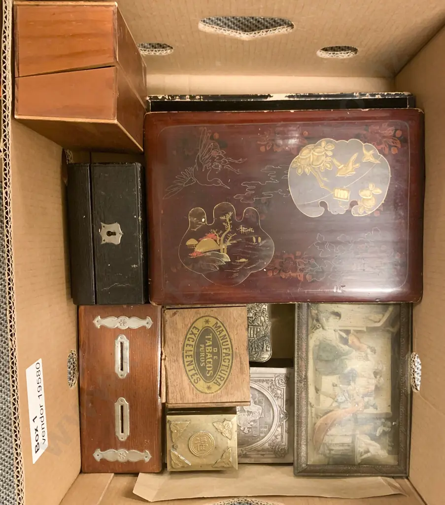 Collection of Various Boxes Image 1++