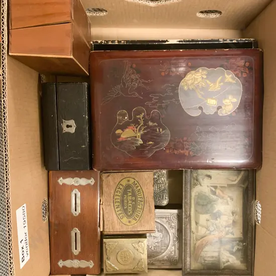 Collection of Various Boxes