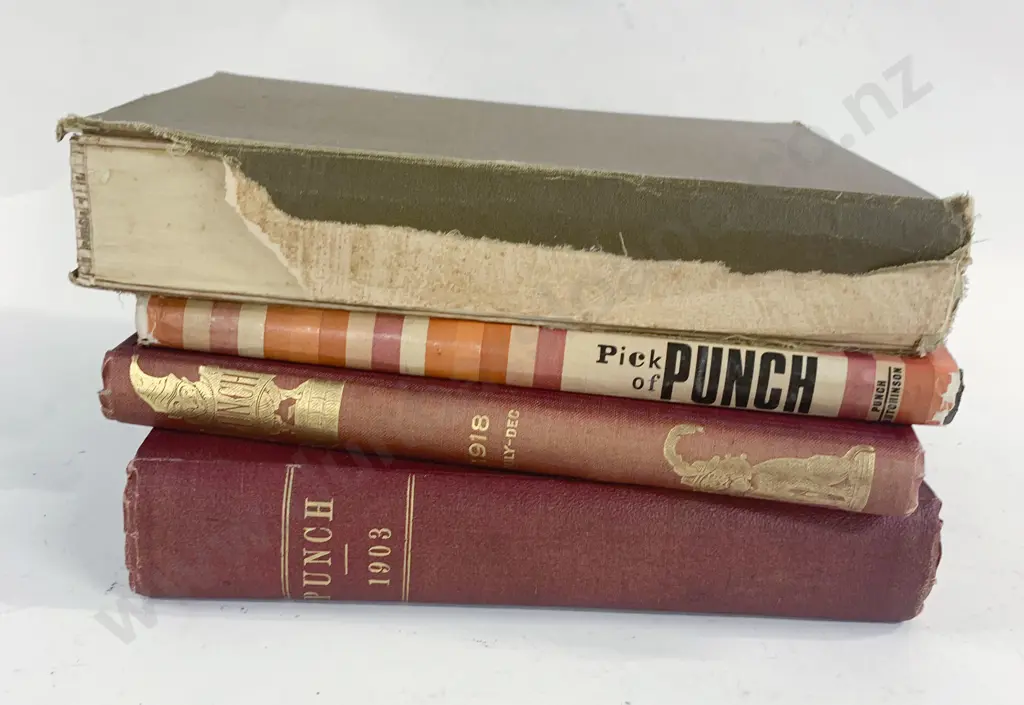 Various Books incl. Punch Image 1++