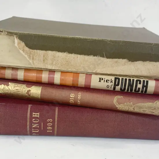 Various Books incl. Punch