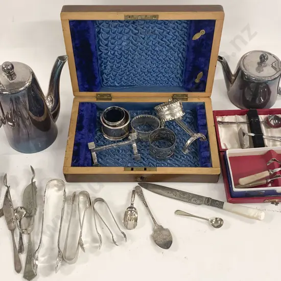 Collection of Silver Plate and Various Metalware