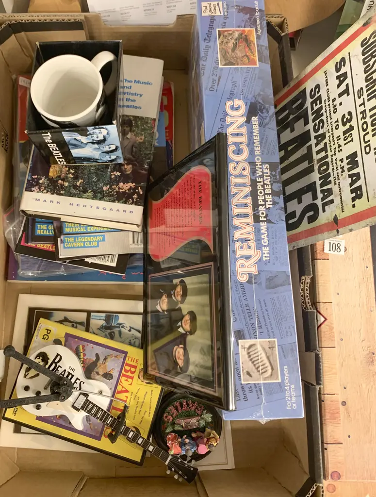 Various Beatles Collectibles Image 1++