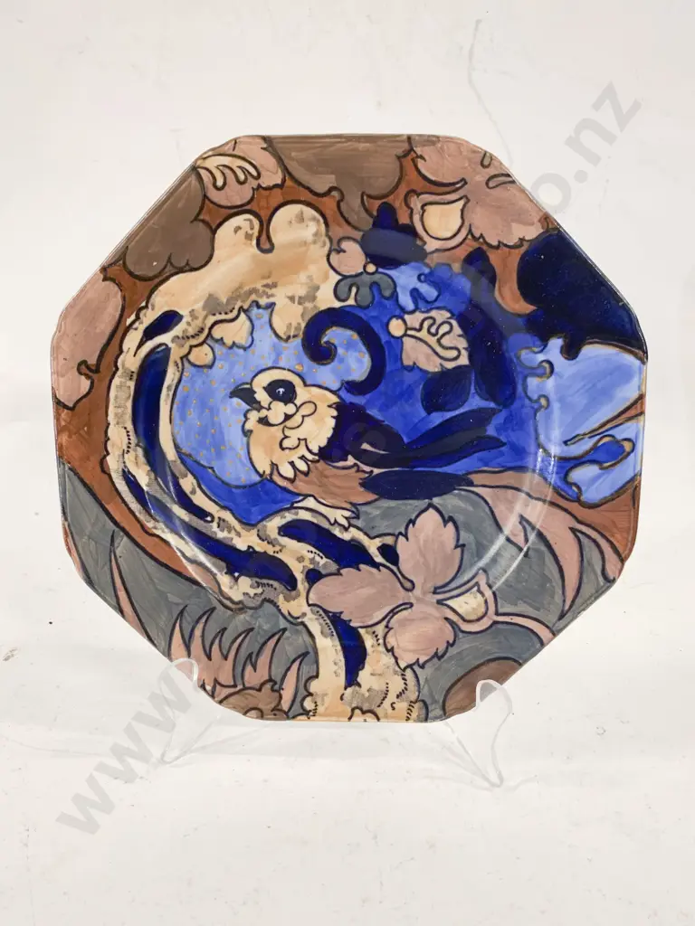 Bursley Ware "Amstel" Pattern Octagonal Plate Image 1++