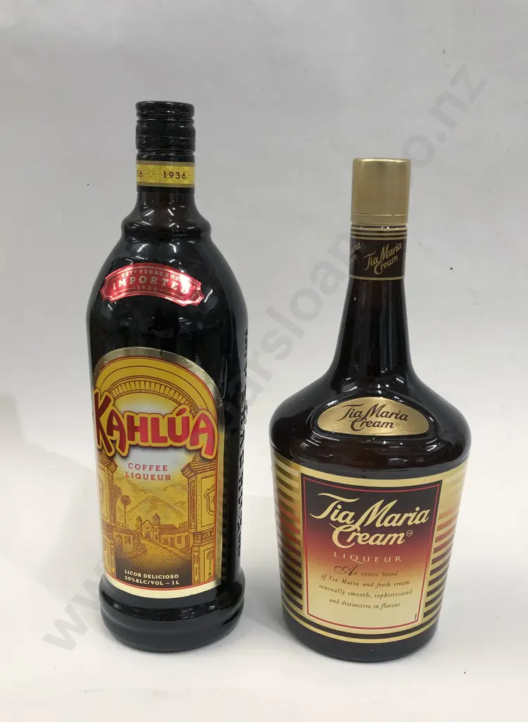 Tia Maria Cream Coffee Liqueur 1L together with Kahlua Coffee Liqueur 1L Image 1++