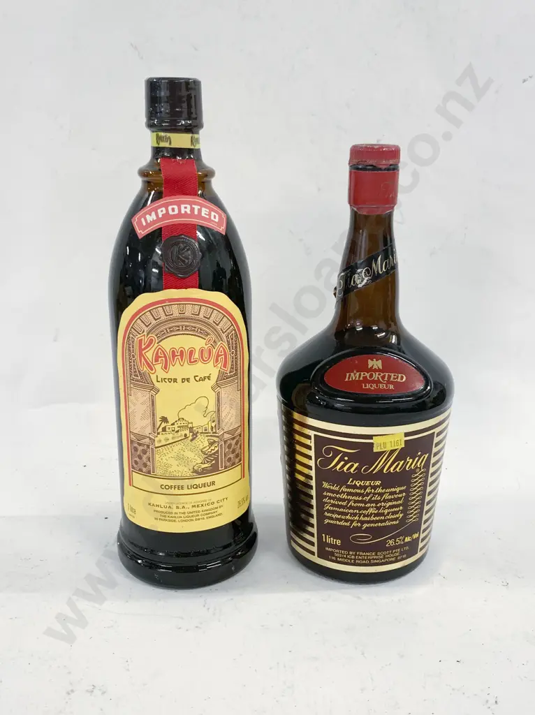 Tia Maria Coffee Liqueur 1L together with Kahlua Coffee Liqueur 1L Image 1++