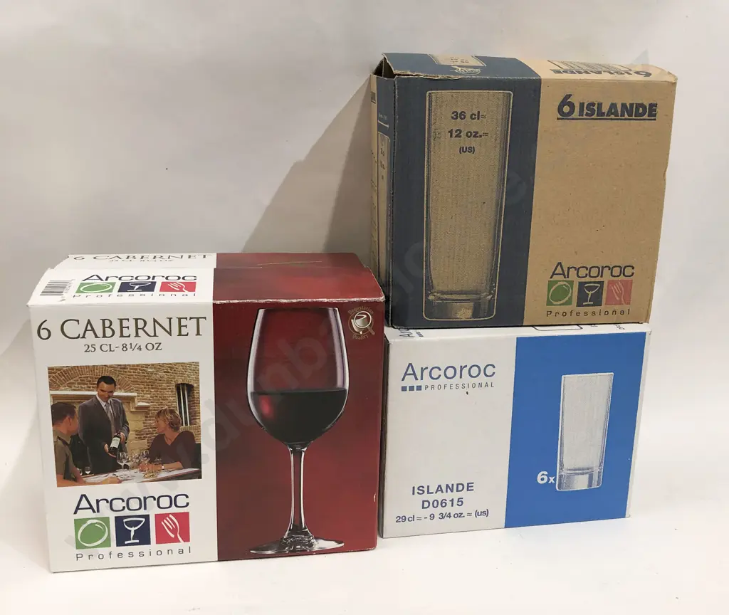 Assorted Boxed Glassware Image 1++