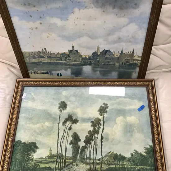 Four Framed Reproduction Prints