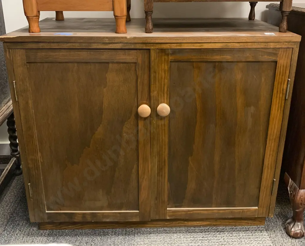 Low Oak Cabinet Image 1++