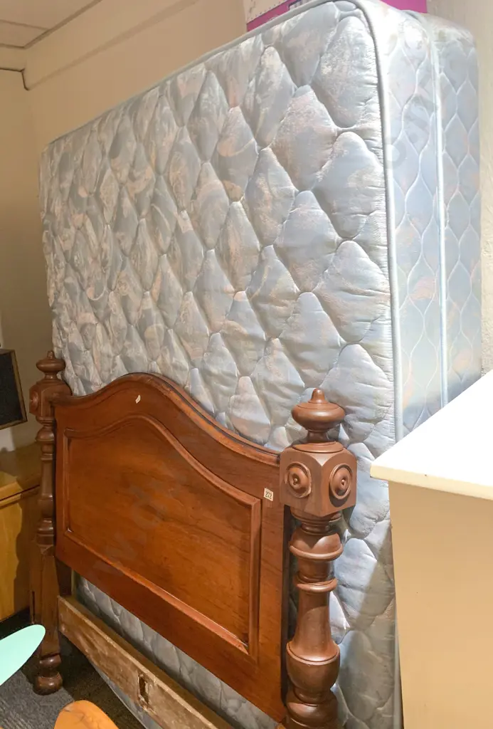 Double Bead and Base Together With Headboard Image 1++