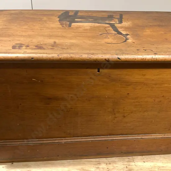 Pine Blanket Box