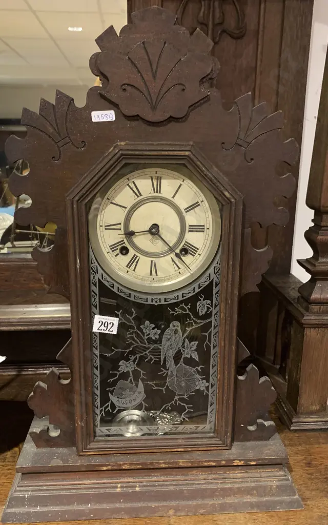 American Ansonia Mantle Clock Image 1++
