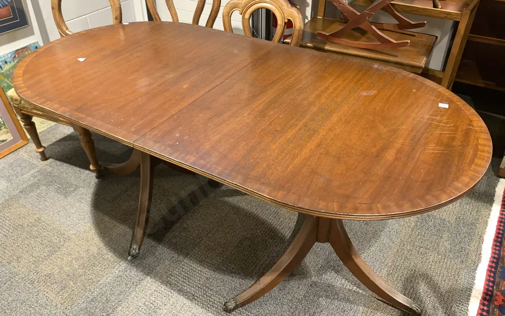Single Leaf Extension Dining Table Image 1++
