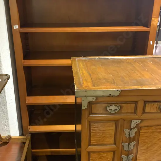 Recycled Kauri Six Shelf Bookcase