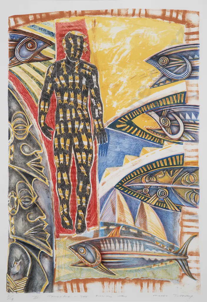 Michel Tuffery - Tangaroa - The Fishing Man III Image 1++