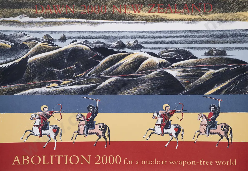 Stanley Palmer (b 1936) - Abolition 2000 for a nuclear weapon-free world Image 1++