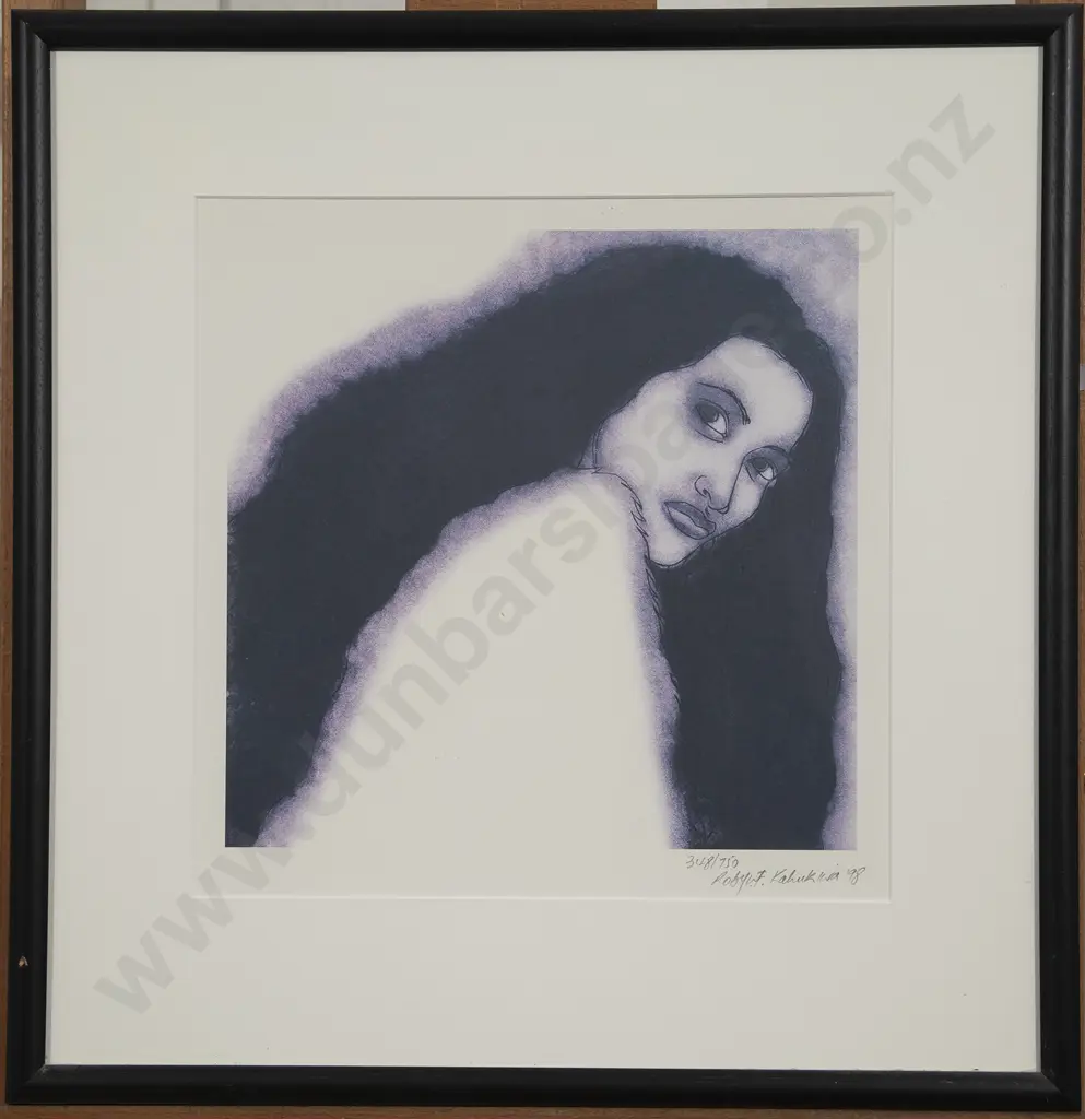 Robyn Kahukiwa - Ko Hinetitama Koe Matawai Ana Te Wahtu. I Te Tirohanga Image 1++