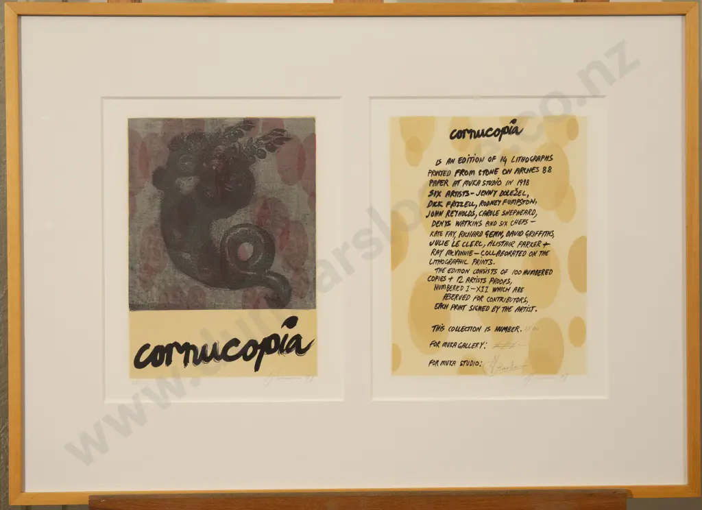 Eight Framed Muka Prints by Jenny Dolezel Image 1++