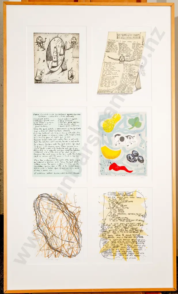 Eight Framed Muka Prints by Jenny Dolezel Image 1++