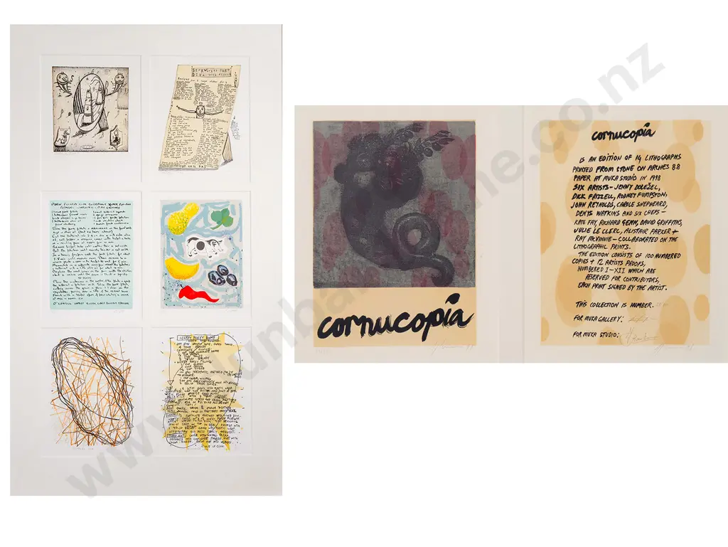 Eight Framed Muka Prints by Jenny Dolezel Image 1++