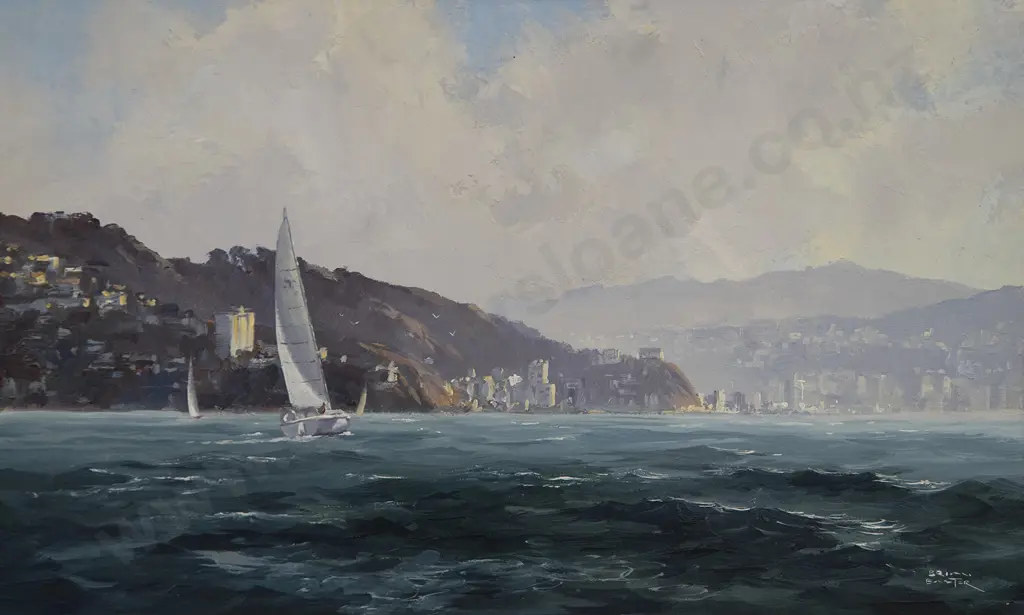 Brian Baxter - Yachting on Wellington Harbour Image 1++