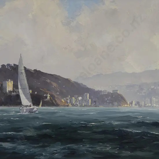Brian Baxter - Yachting on Wellington Harbour