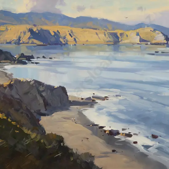 John Crump - Morning Calm Breaker Bay & Wellington Heads