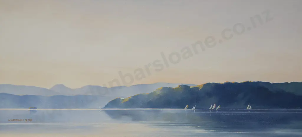 Phillip Markham - Yachts on Wellington Harbour Image 1++