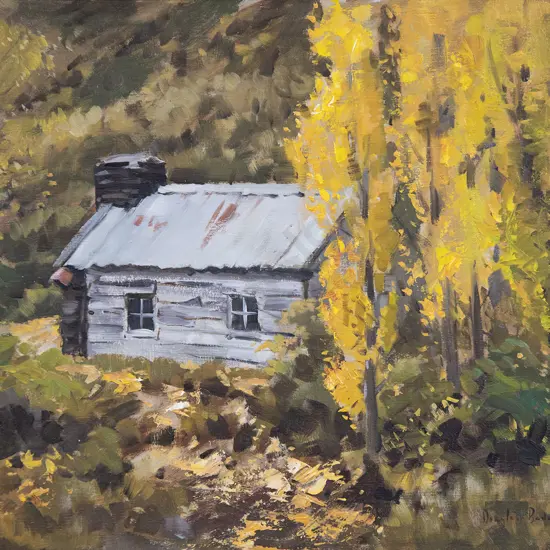 Douglas Badcock - Green Gate Maggie's Cottage at Long Gully Skippers Canyon