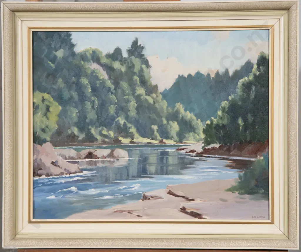 E B Lattey - Waikato River Image 1++