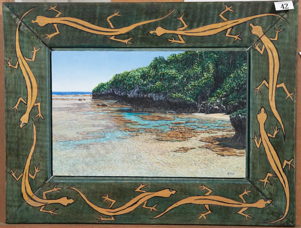 Mark Cross - Pools on a wide reef Image 1++