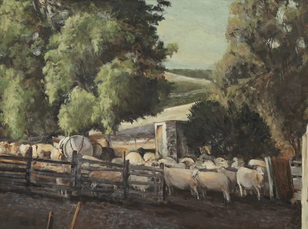 Les Finch - Afternoon Shade East Geelong Image 1++