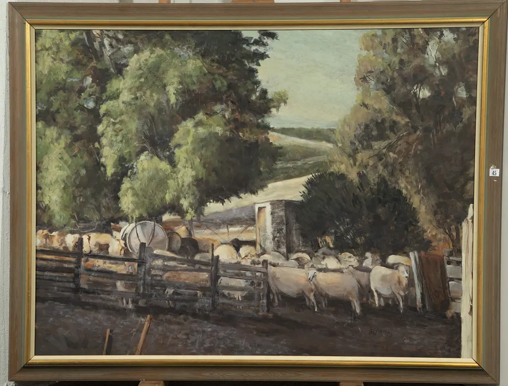 Les Finch - Afternoon Shade East Geelong Image 1++