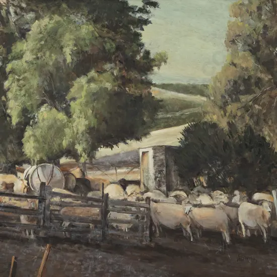 Les Finch - Afternoon Shade East Geelong