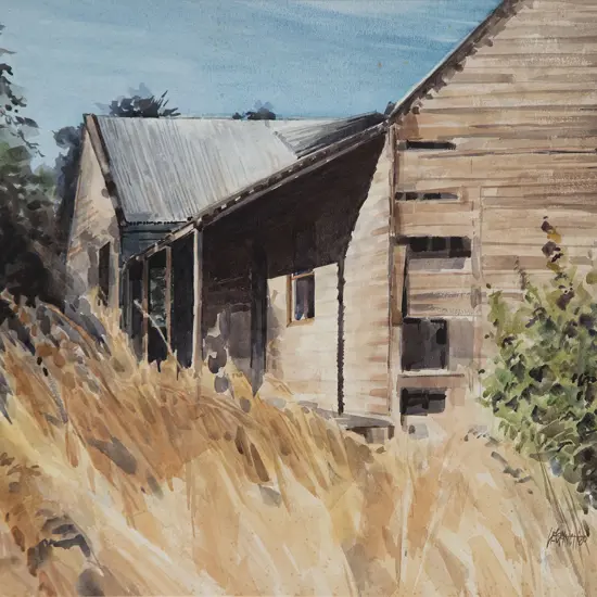 Les Finch - Old House Beechworth Ave Victoria