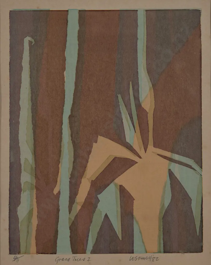 Les Finch - Grass Trees I Image 1++